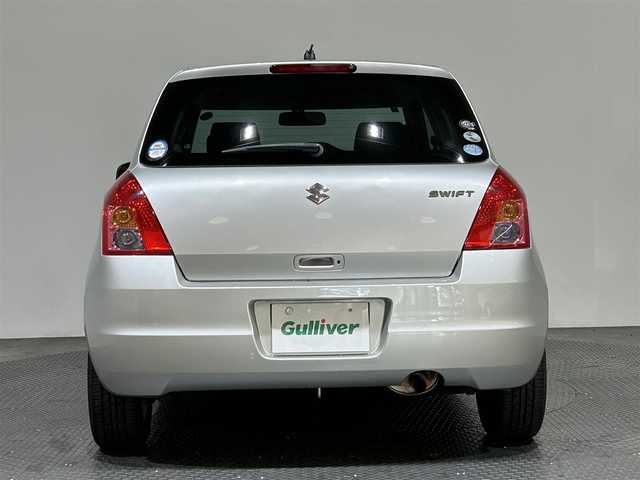 スズキ スイフト XG 愛媛県 2008(平20)年 14.5万km シルキーシルバーメタリック 社外DVDナビ/ETC/ハロゲンライト/保証書/取扱説明書