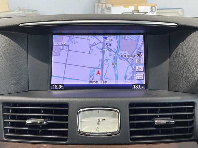 日産 フーガ 250GT 富山県 2013(平25)年 5.3万km スーパーブラック サンルーフ/純正メーカーナビ/フルセグ/Bluetooth/バックカメラ/ETC/黒本革シート/シートベンチレーション/シートヒーター/セーフティシールド/クルーズコントロール