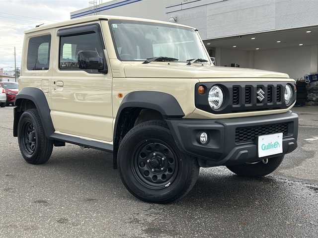 スズキ ジムニー シエラ JL 秋田県 2021(令3)年 5万km シフォンアイボリーM 4WD/社外メモリナビ/Bluetooth、CD/DVD、フルセグTV/バックカメラ/ETC/前席シートヒーター/純正15インチAW/保証書、取説