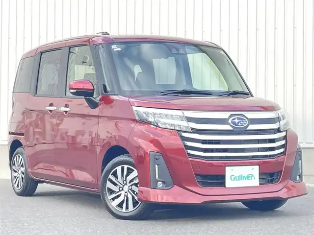 スバル ジャスティ 群馬県 2025(令7)年 0.1千km ファイアークォーツレッドM スマートアシスト/・衝突軽減ブレーキ/・衝突警報/・ブレーキ制御/・路側遺脱警報/・ふらつき警報/・ACC/・先行車発進お知らせ/・車線逸脱警報/・標識認識/・アダプティブドライビングビーム/・サイドビューランプ/・コーナーセンサー/純正ディスプレイオーディオ/（BT/USB/HDMI/）/フルセグTV/バックカメラ/両側パワースライドドア/プッシュスタート/ステリモ/アイドリングストップ/LEDヘッドライト