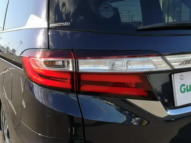 ホンダ オデッセイ アブソルート 茨城県 2014(平26)年 7.6万km プレミアムヴィーナスブラックP 純正ナビ/【AM・FM・DISC・USB・iPod・BT・TV・HDMI】/Bカメラ/ETC/前方ドラレコ/両側パワスラ/アイドリングストップ/パドルシフト/クルコン/ステリモ/オートライト/Fフォグ/LEDライト/純正フロアマット/純正アルミホイール