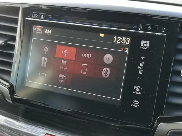 ホンダ オデッセイ アブソルート 茨城県 2014(平26)年 7.6万km プレミアムヴィーナスブラックP 純正ナビ/【AM・FM・DISC・USB・iPod・BT・TV・HDMI】/Bカメラ/ETC/前方ドラレコ/両側パワスラ/アイドリングストップ/パドルシフト/クルコン/ステリモ/オートライト/Fフォグ/LEDライト/純正フロアマット/純正アルミホイール