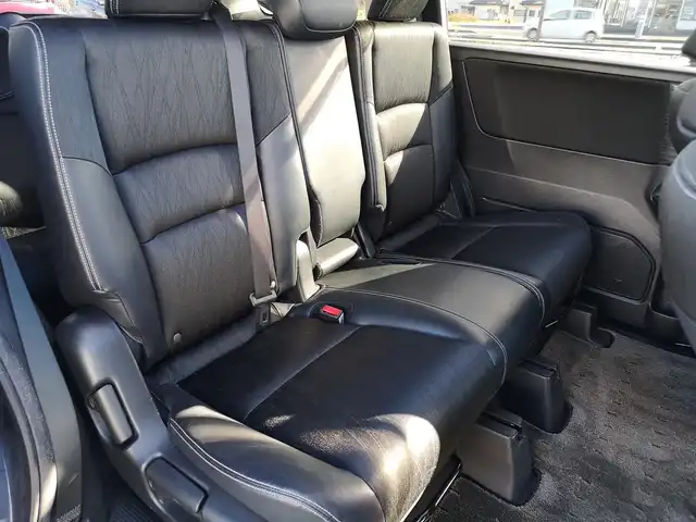 ホンダ オデッセイ アブソルート 茨城県 2014(平26)年 7.6万km プレミアムヴィーナスブラックP 純正ナビ/【AM・FM・DISC・USB・iPod・BT・TV・HDMI】/Bカメラ/ETC/前方ドラレコ/両側パワスラ/アイドリングストップ/パドルシフト/クルコン/ステリモ/オートライト/Fフォグ/LEDライト/純正フロアマット/純正アルミホイール