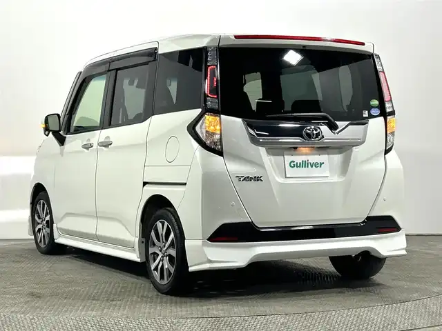 トヨタ タンク カスタムG－T 大阪府 2018(平30)年 4.3万km パールホワイトⅢ TRDエアロ 純正ナビ(フルセグ/DVD再生/Bluetooth) 衝突軽減 両側パワースライドドア バックカメラ ETC クルコン シートヒーター オートライト ワンオーナー スマートキー ドラレコ