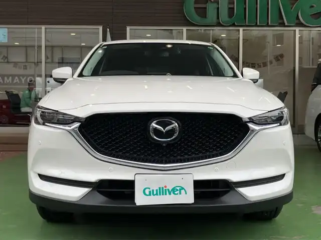 マツダ ＣＸ－５ 20S 神奈川県 2019(令1)年 5.2万km スノーフレイクホワイトパールマイカ 保証書/取扱説明書/純正SDナビ・フルセグTV/CD・DVDビデオ/全方位カメラ/ドライブセレクション/アドバンストスマートシティブレー/LEDヘッドライト/社外ドライブレコーダー/ETC