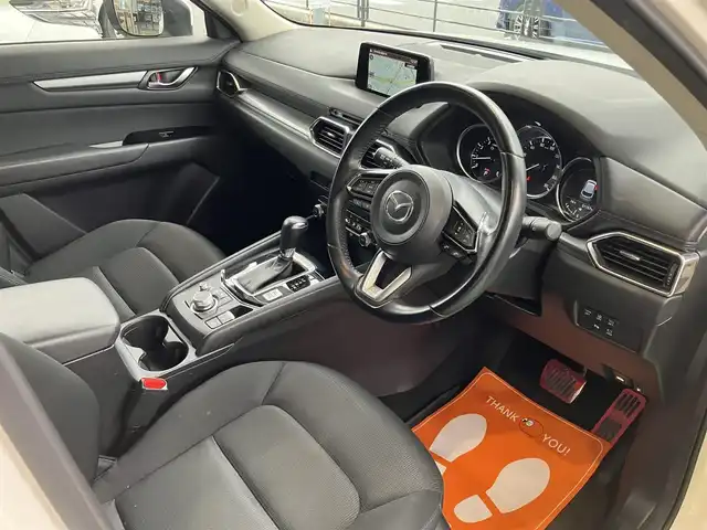 マツダ ＣＸ－５ 20S 神奈川県 2019(令1)年 5.2万km スノーフレイクホワイトパールマイカ 保証書/取扱説明書/純正SDナビ・フルセグTV/CD・DVDビデオ/全方位カメラ/ドライブセレクション/アドバンストスマートシティブレー/LEDヘッドライト/社外ドライブレコーダー/ETC