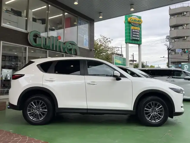 マツダ ＣＸ－５ 20S 神奈川県 2019(令1)年 5.2万km スノーフレイクホワイトパールマイカ 保証書/取扱説明書/純正SDナビ・フルセグTV/CD・DVDビデオ/全方位カメラ/ドライブセレクション/アドバンストスマートシティブレー/LEDヘッドライト/社外ドライブレコーダー/ETC