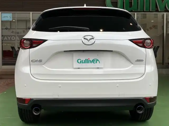 マツダ ＣＸ－５ 20S 神奈川県 2019(令1)年 5.2万km スノーフレイクホワイトパールマイカ 保証書/取扱説明書/純正SDナビ・フルセグTV/CD・DVDビデオ/全方位カメラ/ドライブセレクション/アドバンストスマートシティブレー/LEDヘッドライト/社外ドライブレコーダー/ETC