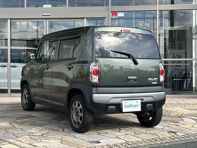 スズキ ハスラー G ターボ 静岡県 2019(令1)年 3.4万km クールカーキPM 社外ナビ/・CD/DVD/フルセグTV/ラジオ/・Bluetooth/主要装備/・デュアルカメラブレーキーサポート/・インタークーラーターボ/・運転席＋助手席シートヒーター/・レーンキープ/・アイドリングストップ/・プリクラッシュセーフティー/・ETC/・ステアリングリモコン/・ハロゲンヘッドライト/・横滑り防止装置/・ステアリングスイッチ