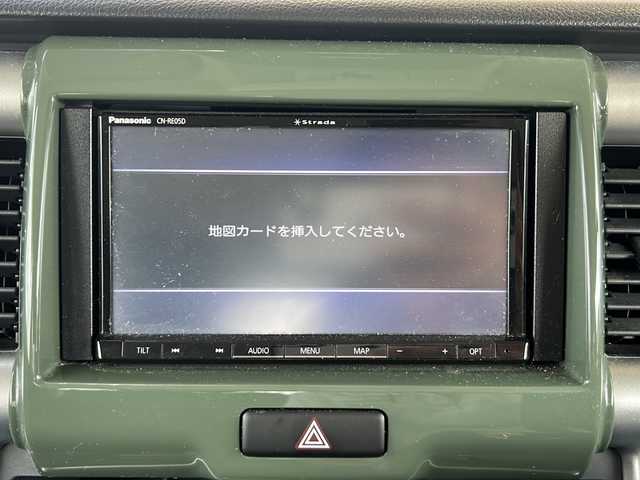 スズキ ハスラー G ターボ 静岡県 2019(令1)年 3.4万km クールカーキPM 社外ナビ/・CD/DVD/フルセグTV/ラジオ/・Bluetooth/主要装備/・デュアルカメラブレーキーサポート/・インタークーラーターボ/・運転席＋助手席シートヒーター/・レーンキープ/・アイドリングストップ/・プリクラッシュセーフティー/・ETC/・ステアリングリモコン/・ハロゲンヘッドライト/・横滑り防止装置/・ステアリングスイッチ