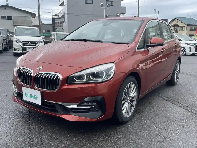 ＢＭＷ ２１８ｄ アクティブツアラー ラグジュアリー 福島県 2018(平30)年 5.5万km サンセットオレンジ 純正HDDナビ/DVD/CD/USB/Bluetooth/バックカメラ/純正17インチアルミホイール/レザーシート/パワーシート/シートヒーター/LEDライト/パワーバックドア/スマートキー2個/プッシュスタート/ETC/新車時保証書/取扱説明書