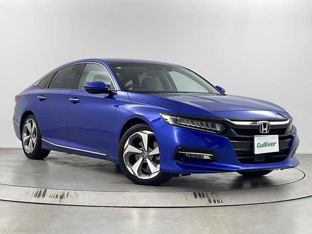 ホンダ アコード EX 埼玉県 2020(令2)年 5.3万km ブリリアントスポーティブルーメタリック2トーン サンルーフ/純正ナビ/（BT/FM/AM）/バックカメラ/メモリ付パワーシート/シートヒーター/ワイヤレス充電器/BSM/クルーズコントロール/ビルトインETC/USB端子/純正アルミホイール/純正フロアマット