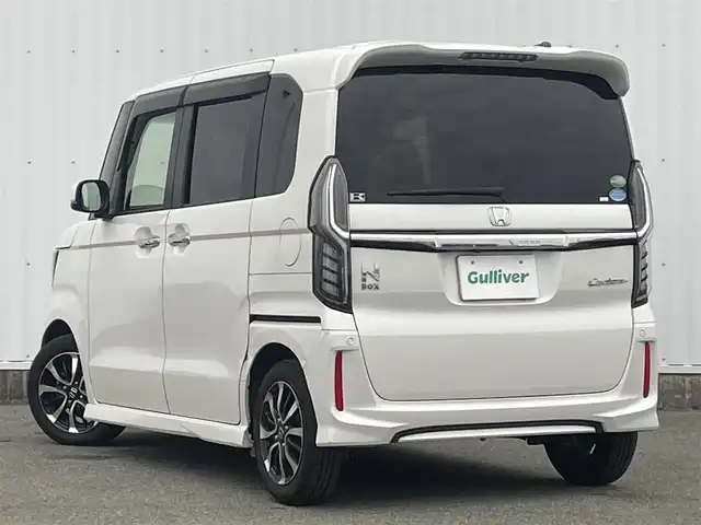 ホンダ Ｎ ＢＯＸ カスタム G L ホンダセンシング 福岡県 2018(平30)年 4.7万km プラチナホワイトパール ホンダセンシング　/バックカメラ　/両側パワースライドドア/前後ドラレコ　/ＡＣＣ　/レーンキープアシスト　/エマージェンシーブレーキ　/ステアリングスイッチ /ビルドインETC /LEDオートライト/オートハイビーム /USB充電/電格ミラー/スマートキー/プッシュスタート