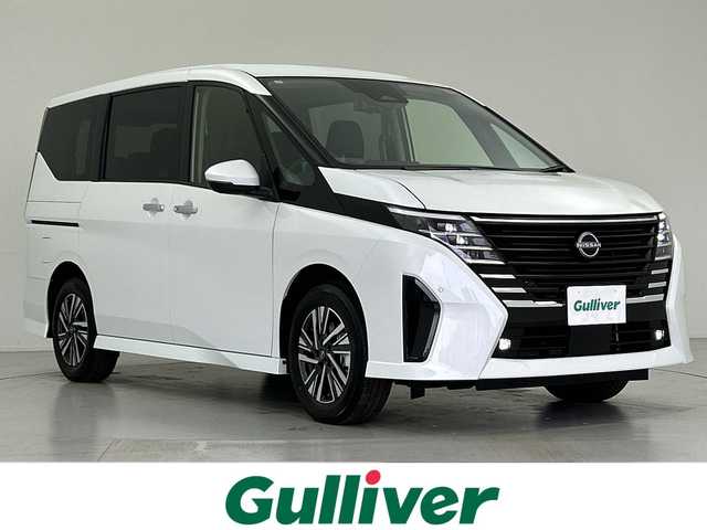 日産 セレナ e－パワー ハイウェイスター V 愛知県 2025(令7)年 0.1千km ホワイト 登録済未使用車/12.3インチ日産コネクトナビ/・フルセグ/・Bluetooth/・Applecarplay/・androidauto/前後ドライブレコーダー/インテリジェント アラウンドビューモニター/ビルトインETC2.0/インテリジェントルームミラー/ワイヤレス充電器/アダプティブLEDヘッドライト/プロパイロット/インテリジェントエマージェンシーブレーキ/インテリジェントクルーズコントロール/先行車発信おしらせ/標識検知/車線維持支援/車線逸脱防止支援/電動パーキングブレーキ