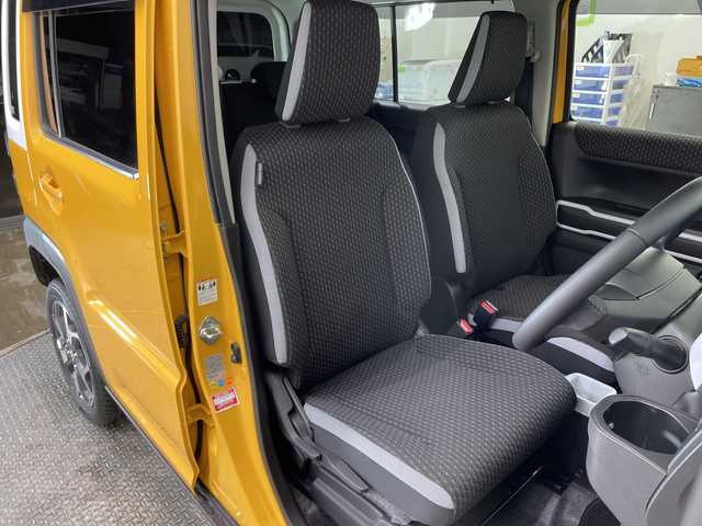 スズキ ハスラー HYBRID X 栃木県 2020(令2)年 5.5万km アクティブイエロー/ホワイト2トーンルーフ 純正ナビ/(CD/DVD/フルセグTV/Bluetooth/ETC)/全方位カメラ/アイドリングストップ/レーンキープアシスト/デュアルカメラブレーキサポート/横滑り防止装置/衝突軽減システム/ドライブレコーダー/スマートキー/プッシュスタート/純正アルミホイール/純正フロアマット/LEDヘッドライト/電動格納ミラー