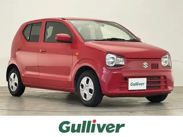 スズキ アルト S 滋賀県 2015(平27)年 7.5万km ピュアレッド 禁煙車/７インチKENWOODナビ/(ワンセグTV・Bluetooth・CD・DVD・USB・ipod・SD)/ETC/シートヒーター/衝突軽減機能/横滑り防止機能/ABS/ヘッドライトレベライザー/革調シートカバー/リモコンキー/スペアキー/エアコン/電動格納ミラー/パワーウィンドウ/社外フロアマット