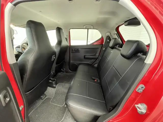 スズキ アルト S 滋賀県 2015(平27)年 7.5万km ピュアレッド 禁煙車/７インチKENWOODナビ/(ワンセグTV・Bluetooth・CD・DVD・USB・ipod・SD)/ETC/シートヒーター/衝突軽減機能/横滑り防止機能/ABS/ヘッドライトレベライザー/革調シートカバー/リモコンキー/スペアキー/エアコン/電動格納ミラー/パワーウィンドウ/社外フロアマット