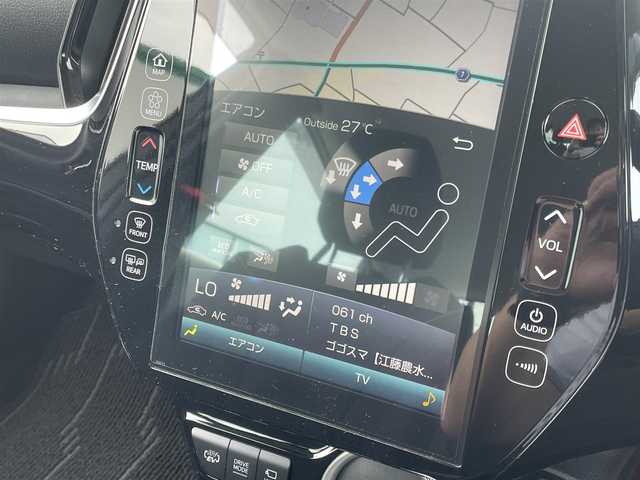 トヨタ プリウス ＰＨＶ A ナビパッケージ 茨城県 2020(令2)年 2.4万km スーパーホワイトⅡ 純正ナビ/【AM・FM・USB・iPod・BT・TV】/パーキングアシスト/パワーシート/シートヒーター/BSM/HUD/前方ドラレコ/ビルトインETC2.0/全方位カメラ/レーダークルコン/ステアリングヒーター/ステリモ/社外アルミホイール/トヨタセーフティセンス