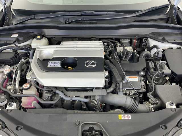 レクサス ＵＸ 250h Fスポーツ 岐阜県 2021(令3)年 4.5万km ホワイトノーヴァガラスフレーク サンルーフ　/メーカーナビ　/全方位カメラ　/ブラインドスポットモニター　/ヘッドアップディスプレイ　/レッドレザーシート　/パワーシート/メモリシート/シートヒーター　/シートクーラー　/ハンドルヒーター　/ＥＴＣ２．０　/ドライブレコーダー/パドルシフト/電動リアゲート