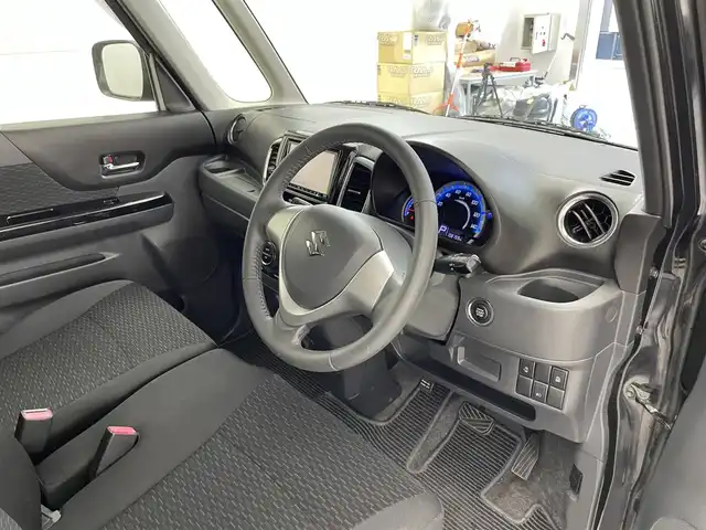 スズキ スペーシア カスタム XS 滋賀県 2014(平26)年 10.9万km ブルーイッシュブラックパール3 禁煙車/社外ナビ/（CD/AUX/ワンセグTV/FM/AM）/バックカメラ/片側パワースライドドア/ETC/プッシュスタート/スマートキー/HIDヘッドライト/純正14インチAW