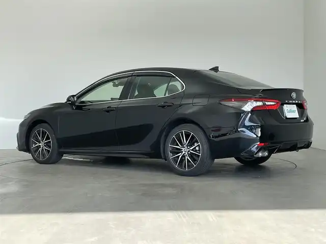 トヨタ カムリ WSレザーパッケージ 埼玉県 2021(令3)年 2万km アティチュードブラックマイカ パノラミックビューモニター　純正９インチディスプレイオーディオ　ＢＳＭ　ＨＵＤ　黒レザーシート　シートヒーター　ビルトインＥＴＣ　セーフティセンス　レーダークルーズコントロール　ＬＥＤヘッドライト