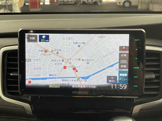 ホンダ オデッセイ アブソルート 愛知県 2014(平26)年 6.9万km プレミアムヴィーナスブラックP 禁煙車/９インチナビ/（AM/FM/Bluetooth/フルセグTV）/バックカメラ/フリップダウンモニター/クルーズコントロール/シティブレーキアクティブシステム/ドライブレコーダー/ETC/ハーフレザーシート/両側パワースライドドア/純正アルミホイール/LEDヘッドライト/オートライト/プッシュスタート/スマートキー/電動格納ミラー