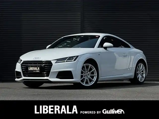 アウディ ＴＴクーペ 1．8 TFSI 山梨県 2016(平28)年 6.4万km グレイシアホワイトメタリック Sラインエクステリア/Bカメラ /バーチャルC/クルコン/純正メモリナビ/ＢＴ/前後ソナー/純正１８インチＡＷ/フルセグＴＶ/オートライト/ＬＥＤヘッドライト/３６０ドラレコ/ＡＡＣ/ＥＴＣ/取説/保証書１８０台限定車