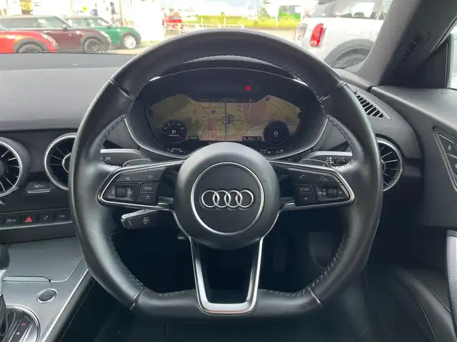 アウディ ＴＴクーペ 1．8 TFSI 山梨県 2016(平28)年 6.4万km グレイシアホワイトメタリック Sラインエクステリア/Bカメラ /バーチャルC/クルコン/純正メモリナビ/ＢＴ/前後ソナー/純正１８インチＡＷ/フルセグＴＶ/オートライト/ＬＥＤヘッドライト/３６０ドラレコ/ＡＡＣ/ＥＴＣ/取説/保証書１８０台限定車