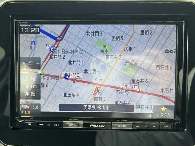 スズキ イグニス ハイブリッド MZ 愛媛県 2019(令1)年 3.3万km ピュアホワイトP ワンオーナー/純正ナビ/・フルセグ/BT/CD/DVD/全方位カメラ/ビルトインETC/衝突軽減ブレーキ/レーンキープ/ドライブレコーダー/社外レーダー/D席シートヒーター/クルーズコントロール/ステアリングスイッチ/パドルシフト/オートライト/フォグランプ/スマートキー/プッシュスタート