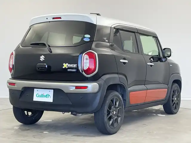 スズキ クロスビー HYBRID MZ 新潟県 2018(平30)年 5.3万km スーパーブラックパール 3トーンコーディネート 社外ＳＤナビ（Bluetooth・CD）/アラウンドビューモニター　/フルセグ　/レーンキープアシスト　/後方コーナーセンサー　/クルーズコントロール　/前席シートヒーター　/ＬＥＤオートライト　/デュアルセンサーブレーキサポート　/アイドリングストップ/ETC/MTモード付AT/純正フロアマット/純正１６インチアルミホイール/スマートキー