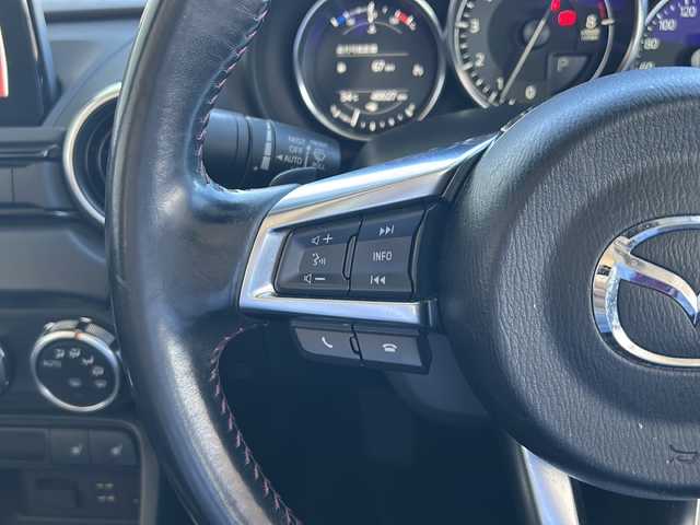 マツダ ロードスター ＲＦ VS 神奈川県 2019(令1)年 4万km エターナルブルーマイカ ワンオーナー/純正ナビ(USB/AUX/BT/フルセグTV)/バックカメラ/BOSEサウンドシステム/クルーズコントロール/パドルシフト/衝突被害軽減ブレーキ/レーンキープアシスト/横滑り防止装置/BSM/黒レザーシート/D/N席シートヒーター/ETC/オートライト/純正フロアマット/ステアリングスイッチ/スペアキー×1/保証書/取扱説明書