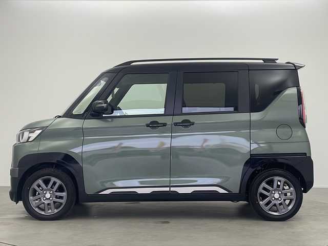 三菱 デリカミニ T プレミアム 大阪府 2025(令7)年 0.1千km 緑Ⅱ 登録済未使用者/４駆/オリジナル９型ディスプレイオーディオ/【BT/USB/ipod/AppleCarPlay/AndroidAuto/HDMI]/全方位カメラ/デジタルインナーミラー/マイパイロット/・レーダークルーズコントロール/・車線維持支援機能/衝突被害軽減システム/コーナーセンサー前後/アイドリングストップ/両側パワースライドドア/AUTOHOLD/パドルシフト/ステアリングヒーター/ハーフレザーシート/シートヒーターD+N席/純正15インチAW/スペアキー