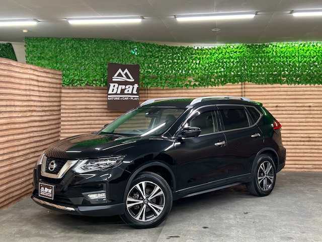 日産 エクストレイル 20Xi 道央・札幌 2018(平30)年 5.4万km ダイヤモンドブラック 【2509034304】/４ＷＤ　/プロパイロット　/純正ナビ　/フルセグＴＶ　/アラウンドビューモニター　/パワーバックドア　/純正１８インチアルミ　/デジタルインナーミラー　/ＬＥＤヘッドライト　/フォグライト　/ルーフレール　/ＥＴＣ