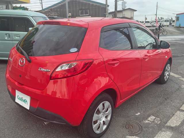 マツダ デミオ 13C－V HIDエディション 神奈川県 2010(平22)年 5万km トゥルーレッド