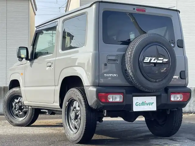 スズキ ジムニー XL 青森県 2021(令3)年 2.7万km ミディアムグレー 4WD/ワンオーナー/寒冷地仕様/純正16AW/社外メモリナビ/・フルセグTV/AM/FM/CD/DVD/BT/背面タイヤ/前席シートヒーター/フォグランプ/オートライト/横滑り防止機能/ヒルスタートアシスト/衝突軽減ブレーキ/車線逸脱警報/盗難防止機能/UVカットガラス/プライバシーガラス/セキュリティアラーム/スペアキー/保証書/取扱説明書