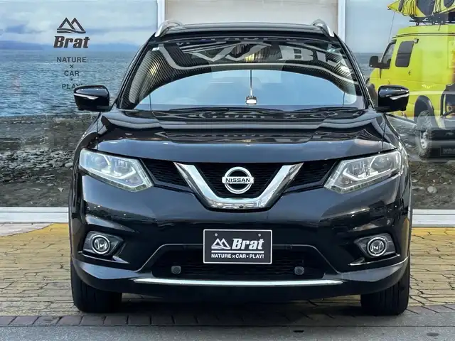 日産 エクストレイル 20Xt エマージェンシーブレーキ 道北・旭川 2016(平28)年 8.6万km ダイヤモンドブラック 純正ナビ/アラウンドビューモニター/フルセグTV/前席シートヒーター/パワーバックドア/コーナーセンサー/プッシュスタート/スマートキー/ETC
