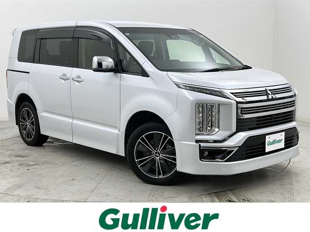 三菱 デリカＤ：５ アーバンギア G パワーパッケージ 宮城県 2022(令4)年 5.9万km ホワイトダイヤモンド 禁煙車/e-Assist/・衝突被害軽減ブレーキシステム/・車線逸脱警報システム/・オートマチックハイビーム/マルチアラウンドビューモニター/アダプティブクルーズコントロール/左側オートステップ/純正10.1インチSDナビ/・BTDVD/CD/SD/USB/HDMI/AUX/iPod/フルセグTV/両側パワースライドドア/電動リアゲート/前席シートヒーター/運転席パワーシート/ビルトインETC/革巻きステアリング/ステアリングスイッチ/パドルシフト/ステアヒーター/プッシュスタート/スマートキー×2/LEDヘッドライト/LEDフォグランプ/純正18インチアルミホイール/純正フロアマット/純正ドアバイザー/横滑り防止装置/アイドリングストップ