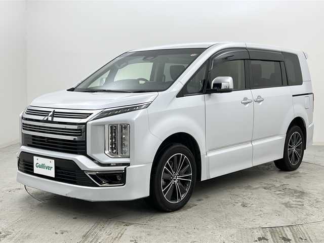 三菱 デリカＤ：５ アーバンギア G パワーパッケージ 宮城県 2022(令4)年 5.9万km ホワイトダイヤモンド 禁煙車/e-Assist/・衝突被害軽減ブレーキシステム/・車線逸脱警報システム/・オートマチックハイビーム/マルチアラウンドビューモニター/アダプティブクルーズコントロール/左側オートステップ/純正10.1インチSDナビ/・BTDVD/CD/SD/USB/HDMI/AUX/iPod/フルセグTV/両側パワースライドドア/電動リアゲート/前席シートヒーター/運転席パワーシート/ビルトインETC/革巻きステアリング/ステアリングスイッチ/パドルシフト/ステアヒーター/プッシュスタート/スマートキー×2/LEDヘッドライト/LEDフォグランプ/純正18インチアルミホイール/純正フロアマット/純正ドアバイザー/横滑り防止装置/アイドリングストップ