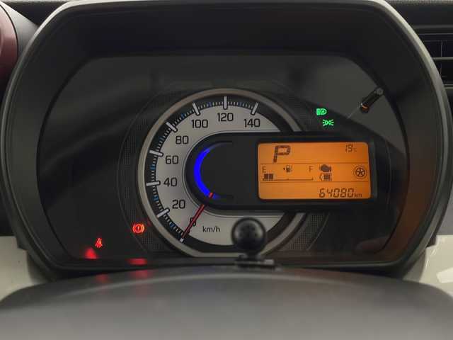 スズキ スペーシア HYBRID X 宮崎県 2018(平30)年 6.4万km オフブルーM 禁煙車/衝突被害軽減ブレーキ/社外ナビTV/（KXM-E502W/CD/DVD/Bluetooth/フルセグTV)/純正ビルトインETC/純正セキュリティアラーム/純正フロアマット/両側電動スライドドア/レーンディパーチャーアラート/クリアランスソナー/エネチャージ/シートヒーター/リアサーキュレーター/オートエアコン/スマートキー/プッシュエンジンスタート/スペアキー/新車時保証書/取扱い説明書