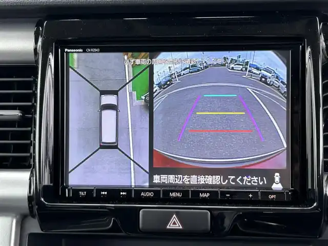 スズキ ハスラー J 奈良県 2019(平31)年 2.5万km フェニックスレッドパール/ブルーイッシュブラックパール 純正ナビ/(AM/FM/CD/DVD/iPod/USB/SD/フルセグTV)/パノラマモニター/前席シートヒーター/デュアルカメラブレーキサポート/レーントレーシングアシスト/横滑り防止装置/ビルトインETC/前方ドライブレコーダー/革巻きステアリング/ステアリングスイッチ/アイドリングストップ/プッシュスタート/フロアマット/電格ウインカーミラー
