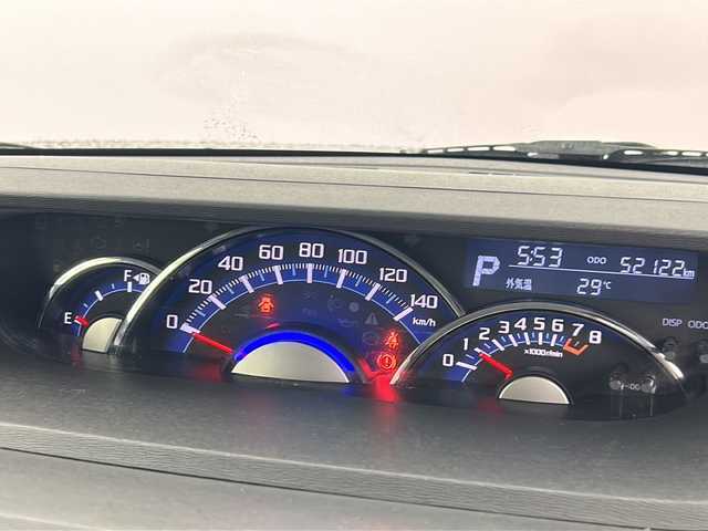 ダイハツ タント カスタム X トップED SA Ⅲ 愛知県 2017(平29)年 5.3万km ブラックマイカメタリック パイオニアナビ　AVIC-RZ302/CD/DVD/ワンセグTV/左側パワースライドドア/衝突軽減ブレーキ/レーンキープアシスト/オートハイビーム/シートヒーター　/オートLEDライト　/フォグライト　/純正１４インチアルミホイール