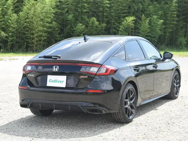 ホンダ シビック RS 兵庫県 2024(令6)年 0.1万km 黒 純正9型ナビ/バックモニター/ETC2.0/BOSEサウンドスピーカー/パワーシート/シートヒーター/ハーフレザーシート/置くだけ充電/純正アルミホイール/LEDヘッドライト/オートライト