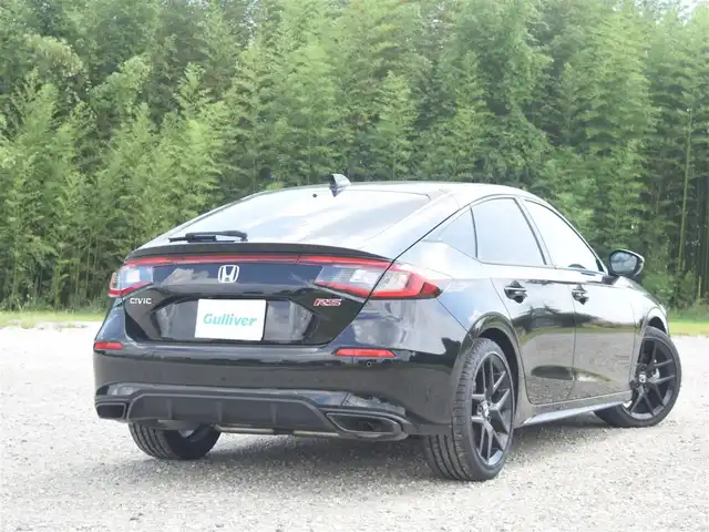 ホンダ シビック RS 兵庫県 2024(令6)年 0.1万km 黒 純正9型ナビ/バックモニター/ETC2.0/BOSEサウンドスピーカー/パワーシート/シートヒーター/ハーフレザーシート/置くだけ充電/純正アルミホイール/LEDヘッドライト/オートライト
