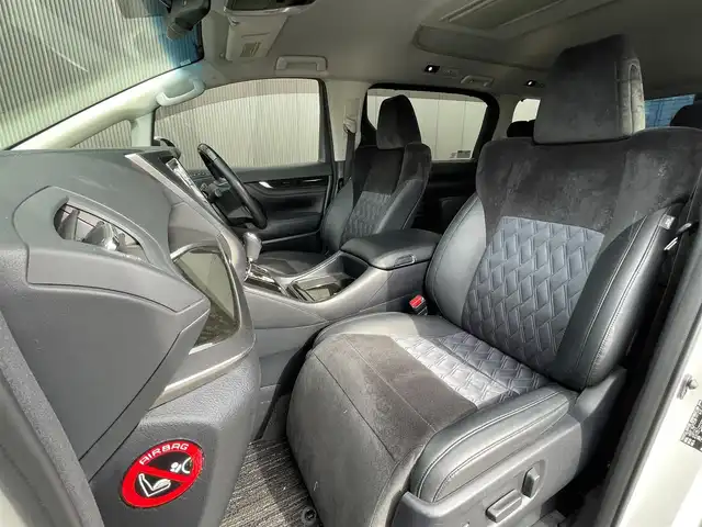 トヨタ アルファード S Cパッケージ 山形県 2016(平28)年 7.4万km ラグジュアリーホワイトパールクリスタルシャインガラスフレーク 当店買取車/　モデリスタエアロ/　純正１０型ナビ/　純正後席モニター/　ステアリングヒーター/　レーダークルーズコントロール/　バックカメラ/　両側パワースライド/　オットマン/　Ｄ／Ｎパワーシート/　ＰＷバックドア/　LEDヘッドライト/　ETC/　保証書・取説・スペアキー