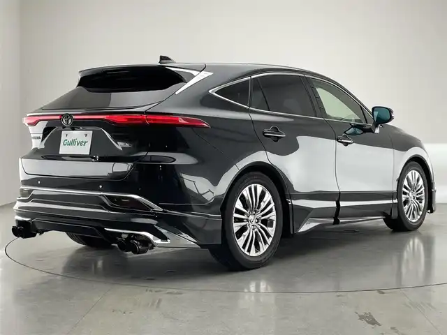 トヨタ ハリアー G 愛知県 2020(令2)年 7.7万km プレシャスブラックパール 純正８型ナビ　モデリスタ　デジイン　禁煙　バックカメラ　Ｂｌｕｅｔｏｏｔｈ　電動リヤゲート　ｎａｎｏｅＸ　セーフティセンス　衝突軽減　追従クルコン　ＬＥＤオートライト　電子パーキング　黒ハーフレザー　デジタルインナーミラー　パワーシート　レーンキープ　Miracast オートハイビーム　カーテンエアバッグ　
