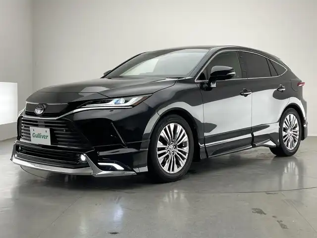 トヨタ ハリアー G 愛知県 2020(令2)年 7.7万km プレシャスブラックパール 純正８型ナビ　モデリスタ　デジイン　禁煙　バックカメラ　Ｂｌｕｅｔｏｏｔｈ　電動リヤゲート　ｎａｎｏｅＸ　セーフティセンス　衝突軽減　追従クルコン　ＬＥＤオートライト　電子パーキング　黒ハーフレザー　デジタルインナーミラー　パワーシート　レーンキープ　Miracast オートハイビーム　カーテンエアバッグ　
