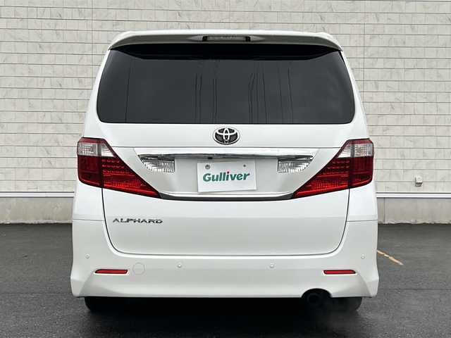 トヨタ アルファード 240S プライムセレクションⅡ 茨城県 2010(平22)年 7.5万km ホワイトパールクリスタルシャイン 純正HDDナビ/【フルセグTV/CD/DVD/Bluetooth/HDD】/バックカメラ/純正フリップダウンモニター/両側パワースライドドア/パワーバックドア/コーナーセンサー/横滑り防止装置/オートライト/社外20インチAW/社外サス/ETC/ウッドコンビステアリング/ステアリングスイッチ/社外フロアマット/プッシュスタート/スマートキー