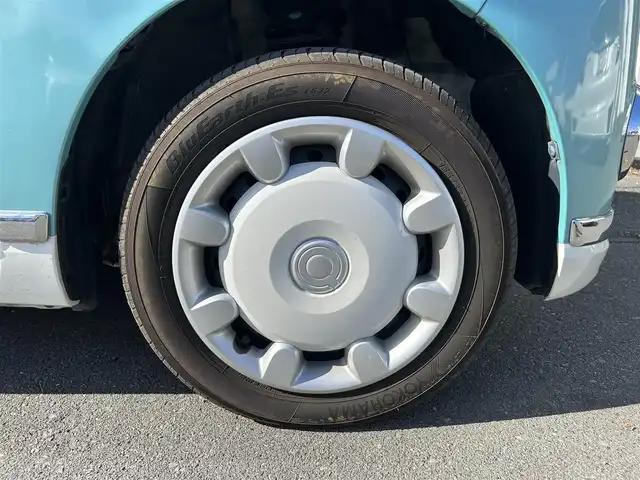 ダイハツ ムーヴ キャンバス G メイクアップ リミテッド　SAⅢ 静岡県 2020(令2)年 3.3万km パールホワイトⅢ/ファインミントメタリック 2トーン 純正8型ナビ/（フルセグTV/FM/AM/Bluetooth/CD/DVD/iPod）/両側電動スライド/全周囲カメラ/ETC/オートライト/オートハイビーム/LEDライト/スマートキー/プッシュスタート/ベンチシート/フルフラットシート/純正フロアマット