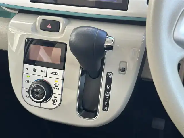 ダイハツ ムーヴ キャンバス G メイクアップ リミテッド　SAⅢ 静岡県 2020(令2)年 3.3万km パールホワイトⅢ/ファインミントメタリック 2トーン 純正8型ナビ/（フルセグTV/FM/AM/Bluetooth/CD/DVD/iPod）/両側電動スライド/全周囲カメラ/ETC/オートライト/オートハイビーム/LEDライト/スマートキー/プッシュスタート/ベンチシート/フルフラットシート/純正フロアマット