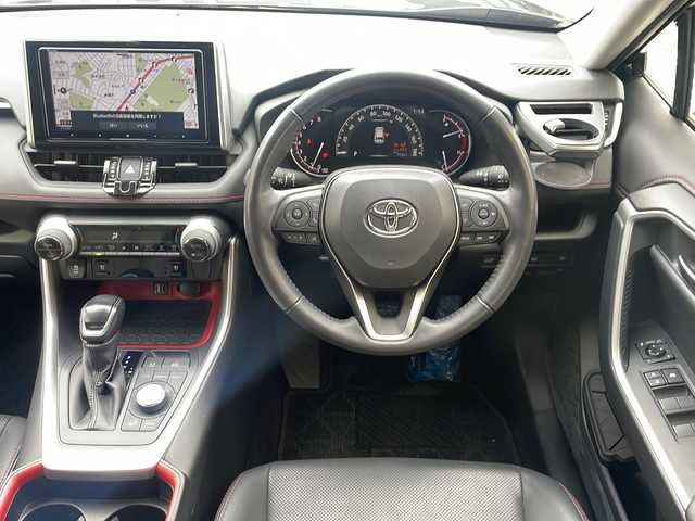 トヨタ ＲＡＶ４ アドベンチャー オフロードPKG 広島県 2021(令3)年 0.8万km アティチュードブラックマイカ /登録時走行距離/　　　　　　　7730キロ/ワンオーナー/社外ナビ/バックカメラ/地デジ/黒革シート/エアシート/PCS/パワーバックドア/ルーフレール/ビルトインETC/新車時整備手帳/　　【保証書】/取扱説明書/